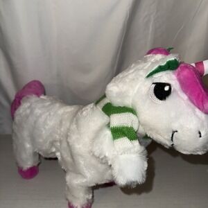 Animated Rainbow Unicorn Plush Dances & Sings Christmas Song